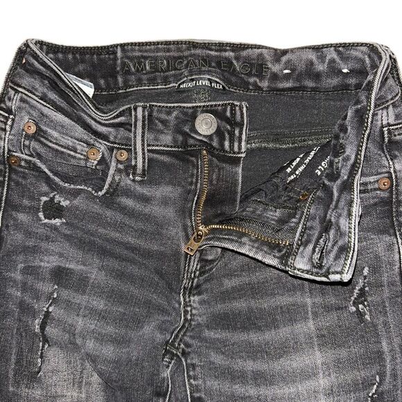 American Eagle Black Jean 26x28 Next Level Flex - Picture 6 of 8